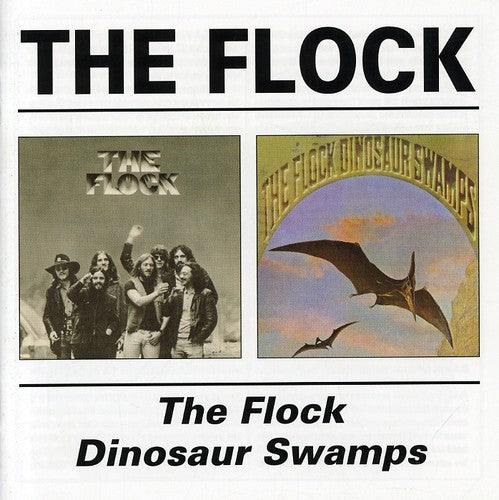 the album cover for Flock - Flock/Dinosaur Swamps [Import]