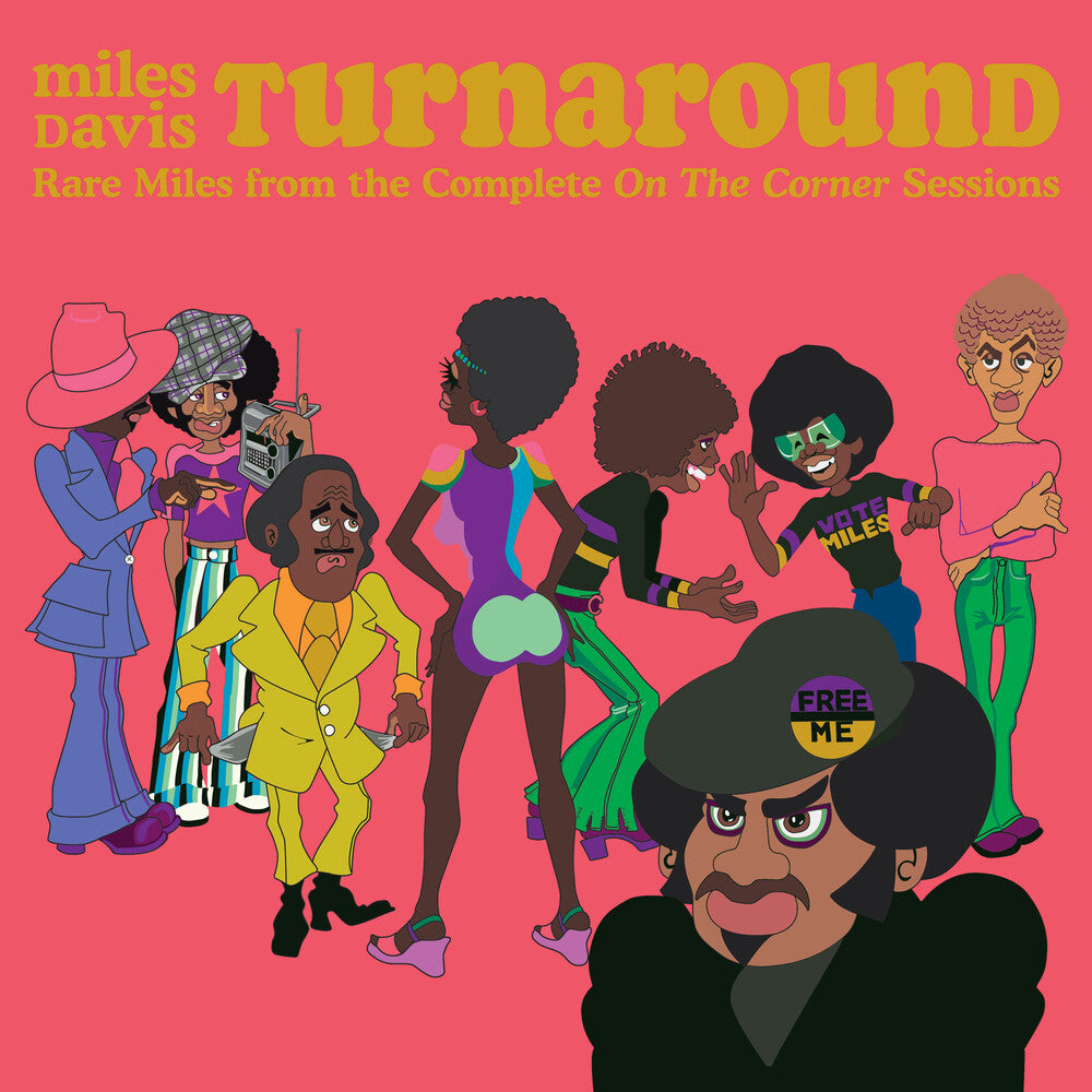 the album cover for Miles Davis - TURNAROUND: Unreleased Rare Vinyl from On The Corner [RSD 2023] []