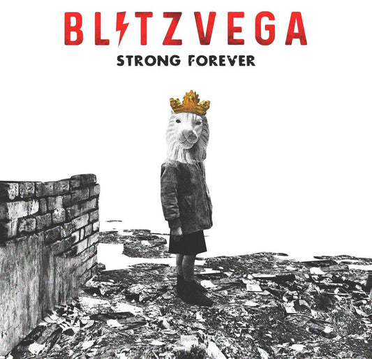 the album cover for Blitz Vega - Strong Forever [LP]
