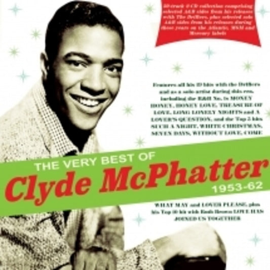 the album cover for Clyde Mcphatter - Very Best Of Clyde Mcphatter 1953-62