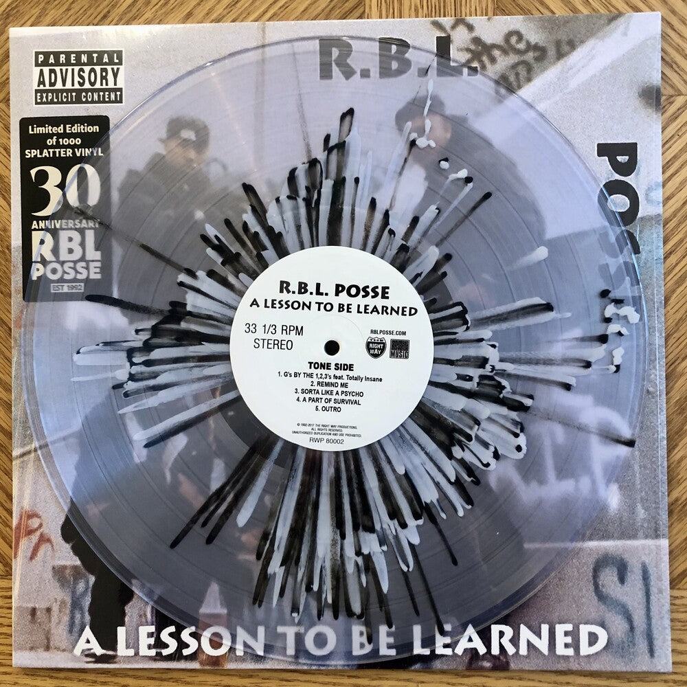 the album cover for R.B.L. Posse - Lesson To Be Learned (30th Anniversary Edition)