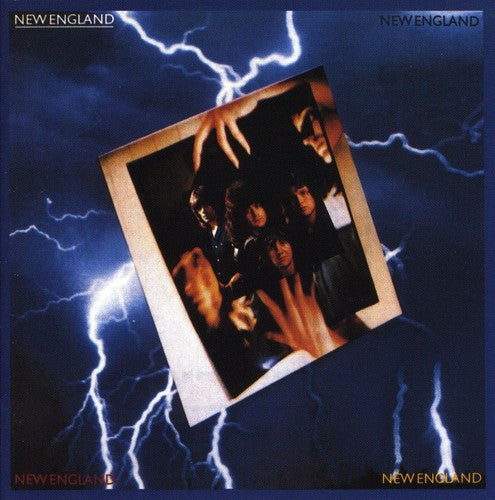 the album cover for New England - New England