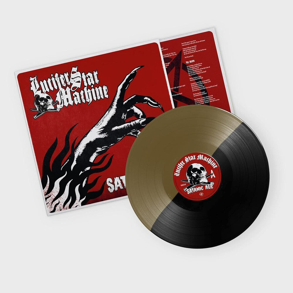 the album cover for Lucifer Star Machine - Satanic Age (Blk) [Colored Vinyl] (Gol) [Limited Edition]
