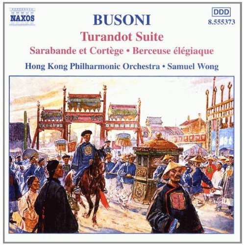 the album cover for Samuel Wong - Turandot Suite