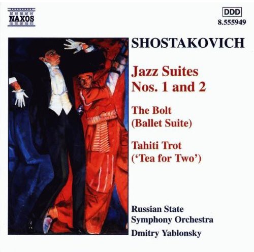 the album cover for Dmitry Yablonsky - Jazz Suites 1 & 2