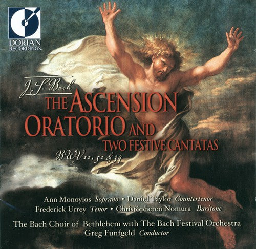 the album cover for Greg Funfgeld - Ascension Oratorio / 2 Festive Cantatas
