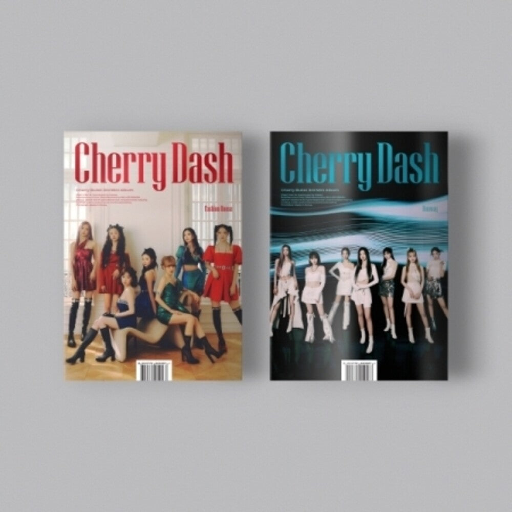 the album cover for Cherry Bullet - Cherry Dash (Post) (Stic) (Pcrd) (Asia)
