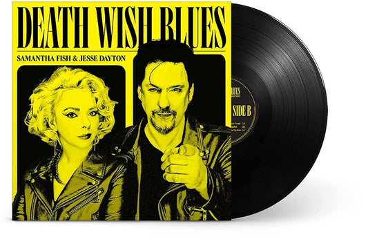 the album cover for Samantha Fish &amp; Jesse Dayton - Death Wish Blues [LP]