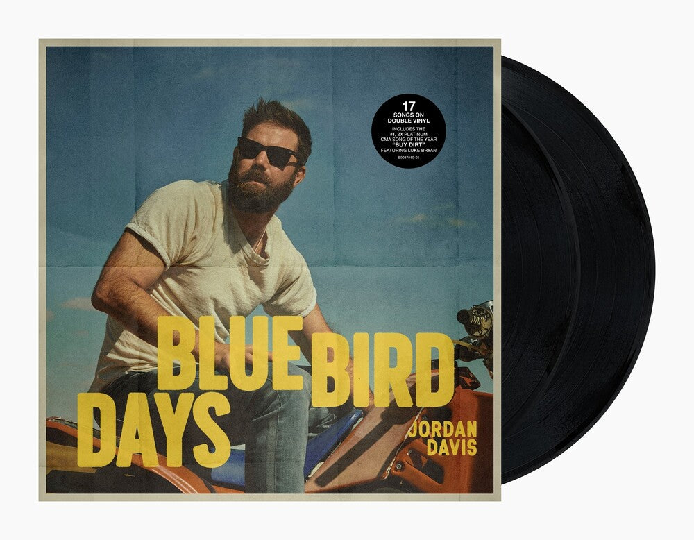 the album cover for Jordan Davis - Bluebird Days [2 LP]