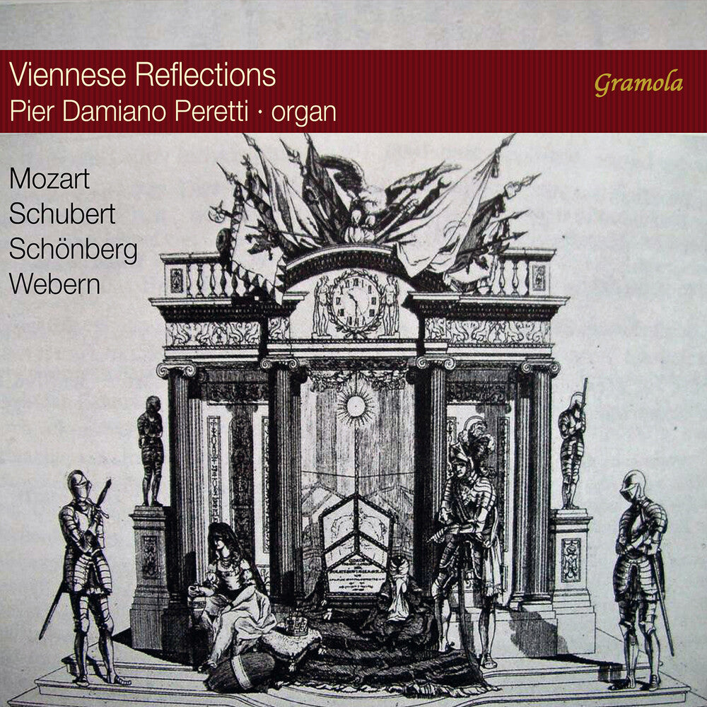 the album cover for Mozart / Schubert / Schoenberg - Viennese Reflections for Organ