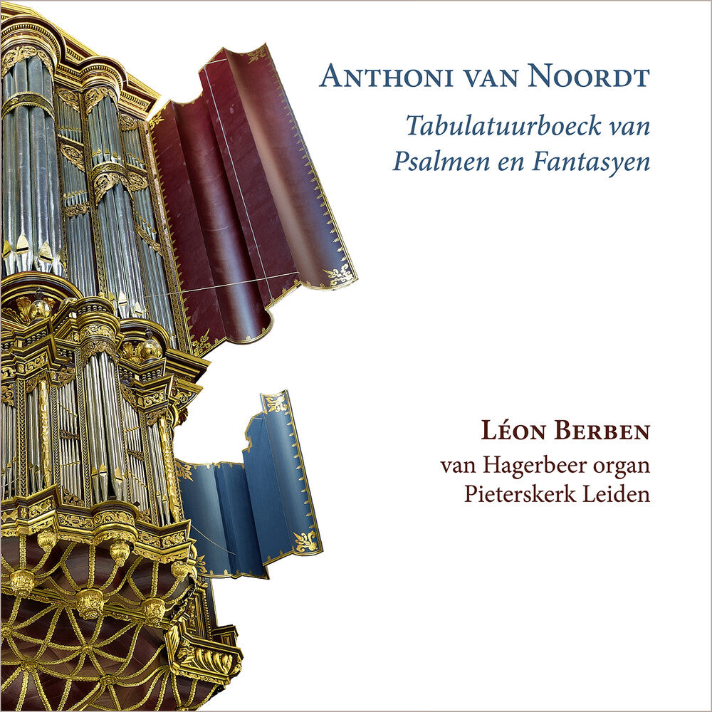 the album cover for Noordt / Berben - Tabulatuurboeck Van Psalmen En Fantasyen