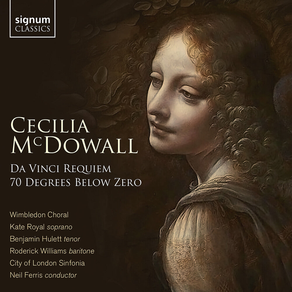 the album cover for Mcdowall / Royal / Williams - Da Vinci Requiem Seventy Degrees Below Zero