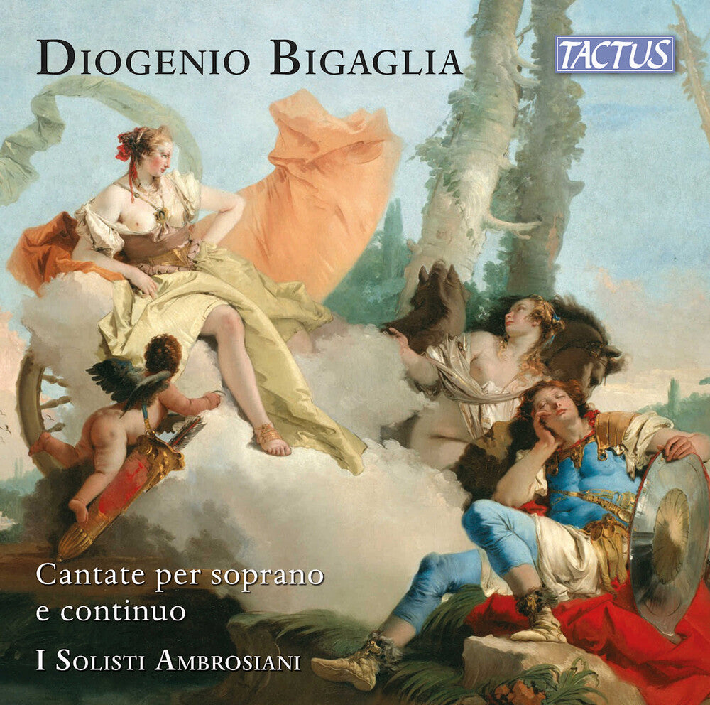 the album cover for Bigaglia / Agostini / Frigerio - Cantate Per Soprano E Continuo