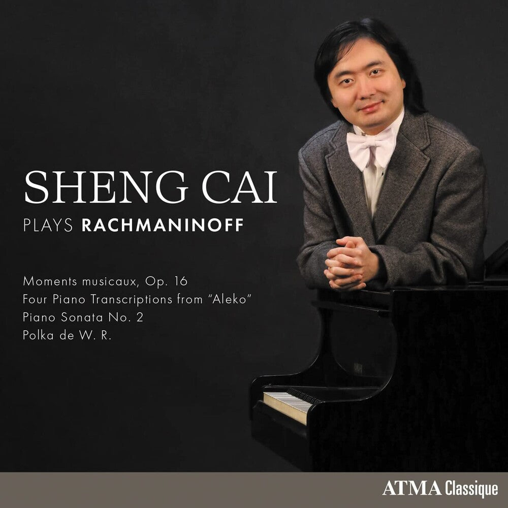 the album cover for Sheng Cai - Sheng Cai Plays Rachmaninoff
