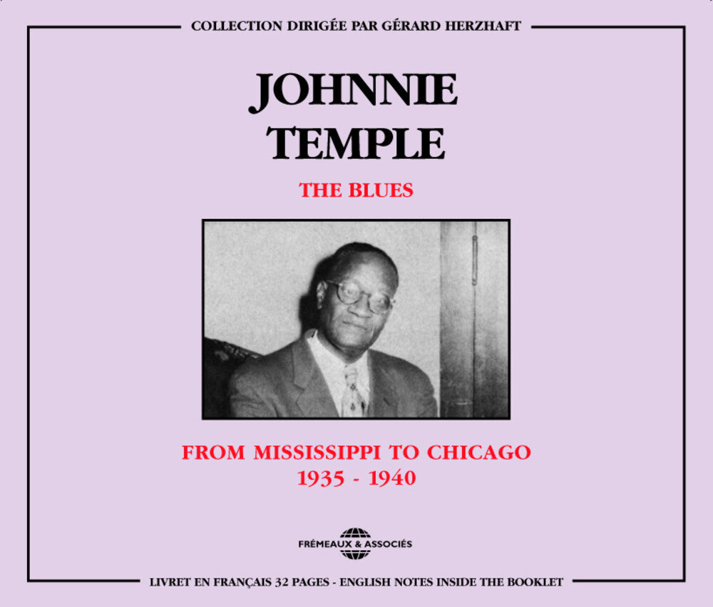 the album cover for Johnnie Temple - Blues From Mississippi To Chic