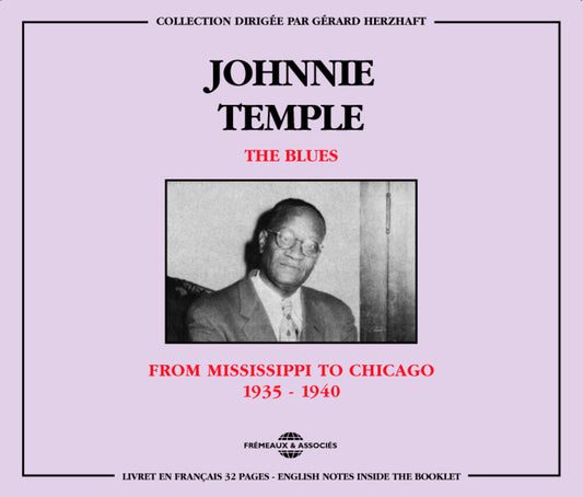 the album cover for Johnnie Temple - Blues From Mississippi To Chic