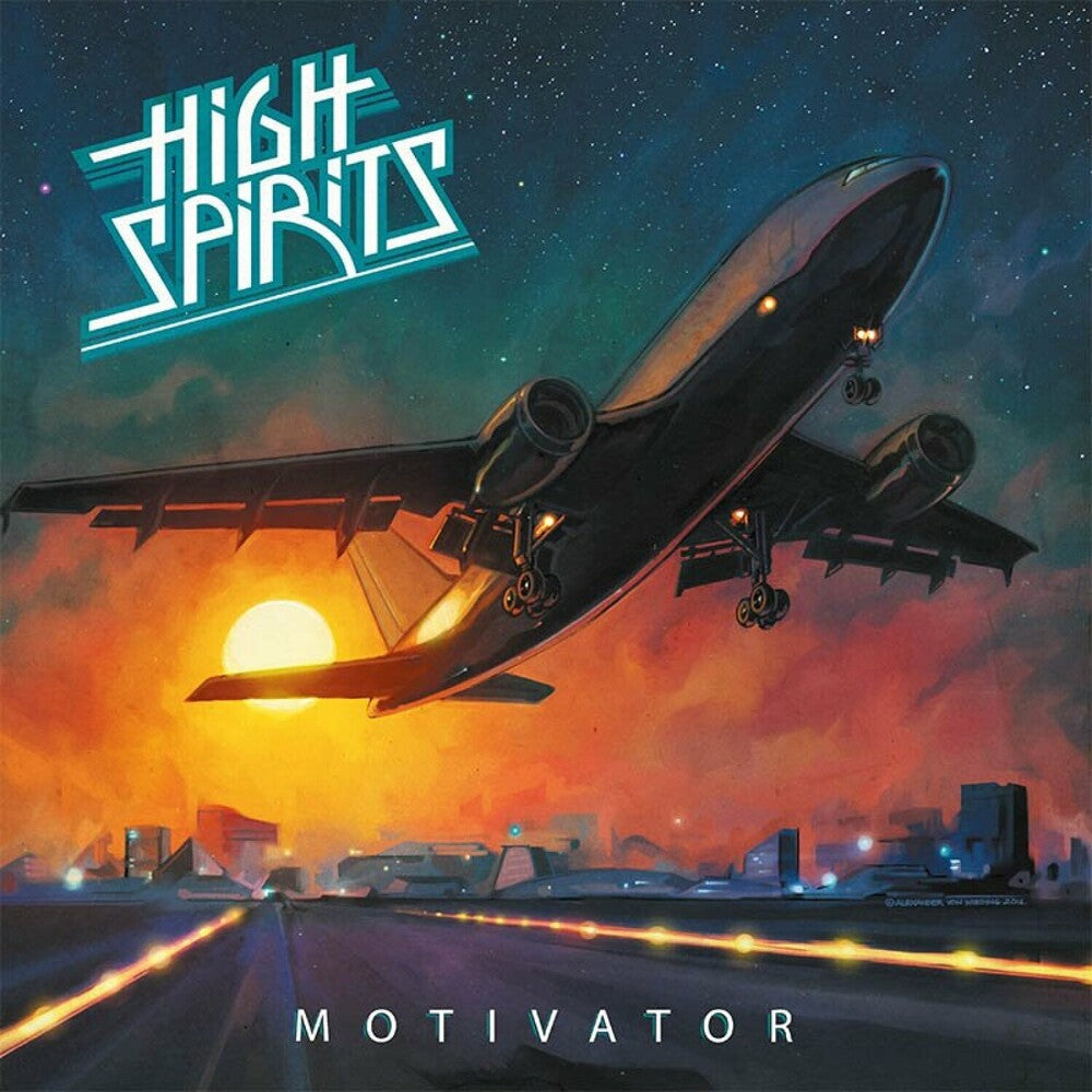 the album cover for High Spirits - Motivator - Splatter (Spla)