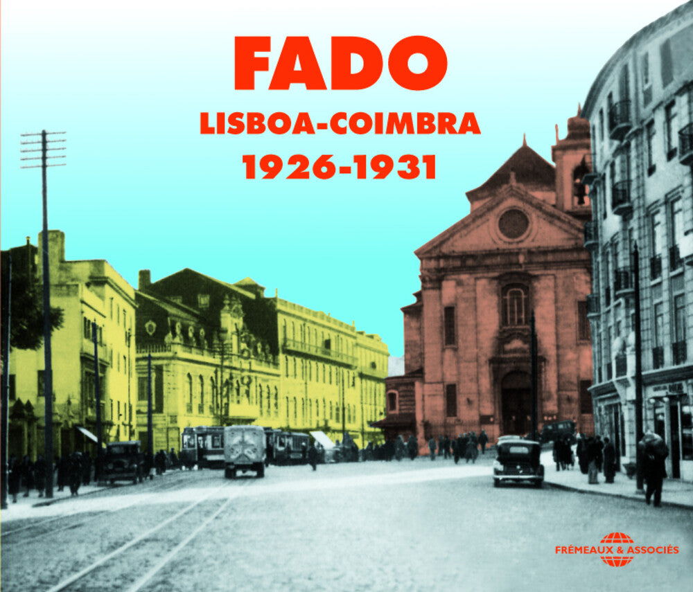 the album cover for Various Artists - Fado/Lisboa-Coimbra 1926-1941