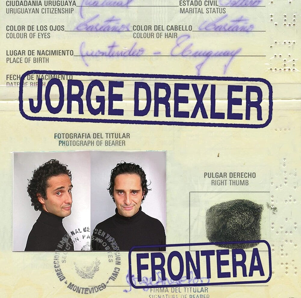 the album cover for Jorge Drexler - Frontera - LP+CD
