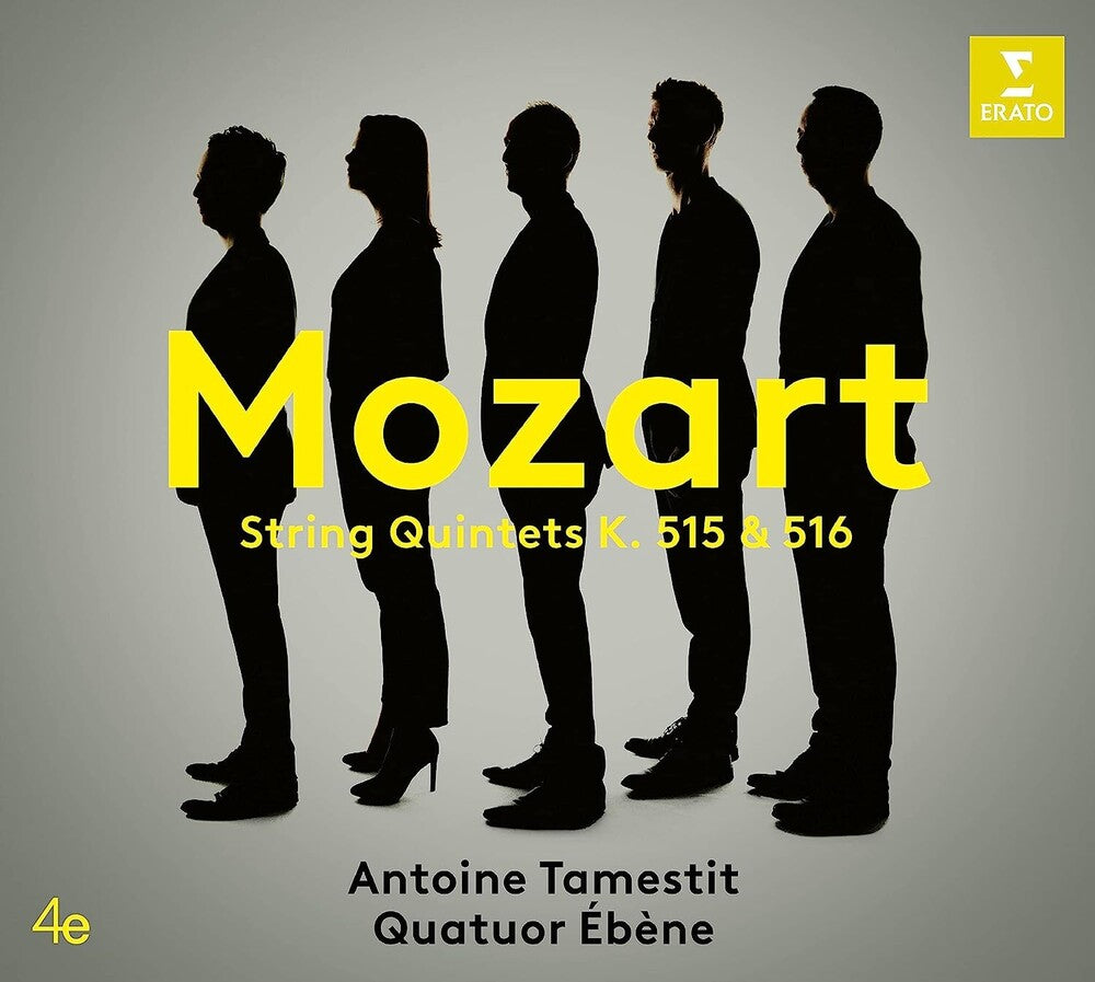 the album cover for Mozart / Tamestit, Antoine / Quatuor Ebene - Mozart: String Quintets K.515 & K. 516