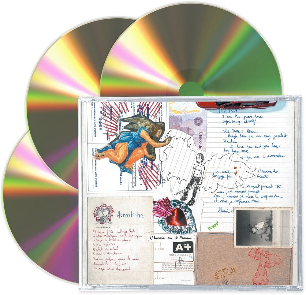 the album cover for Christine And The Queens - PARANOÏA, ANGELS, TRUE LOVE [3 CD]
