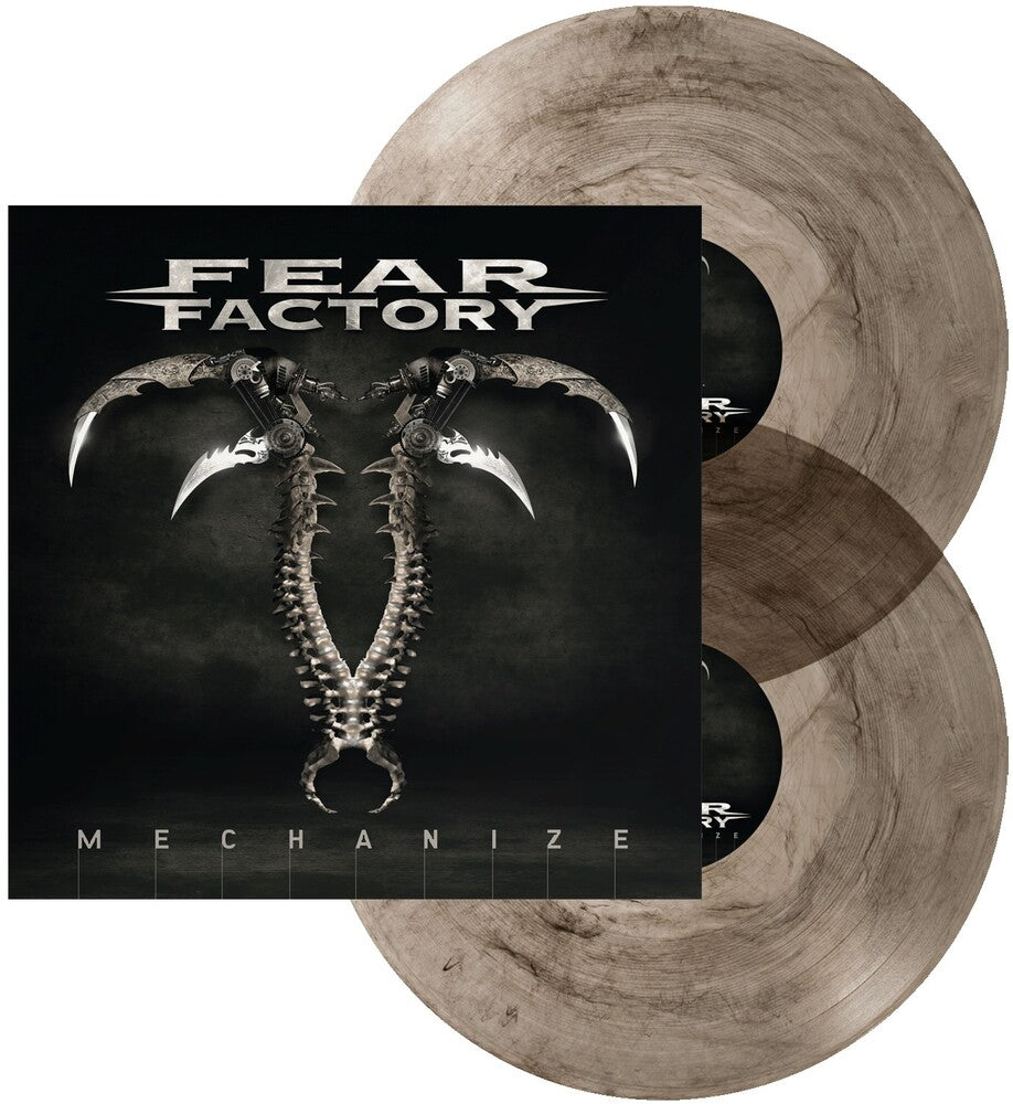 the album cover for Fear Factory - Mechanize - Smoke [Colored Vinyl]