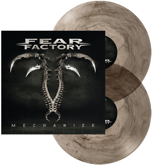 the album cover for Fear Factory - Mechanize - Smoke [Colored Vinyl]