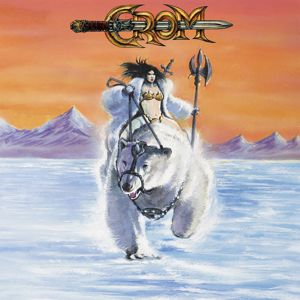 the album cover for Crom - Cocaine Wars 1974-1990