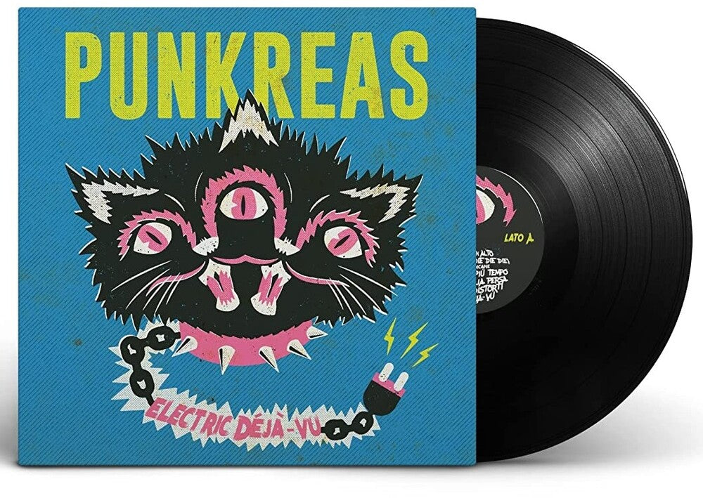 the album cover for Punkreas - Electric Deja-Vu (Ita)