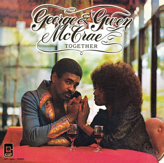 the album cover for George Mccrae  & Gwen - Together (Fra)