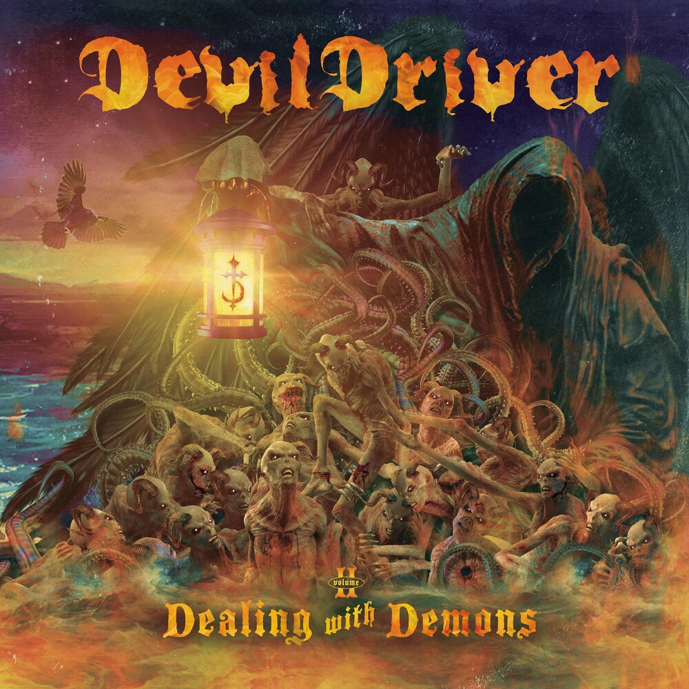 the album cover for DevilDriver - Dealing With Demons Vol. II [Purple LP]