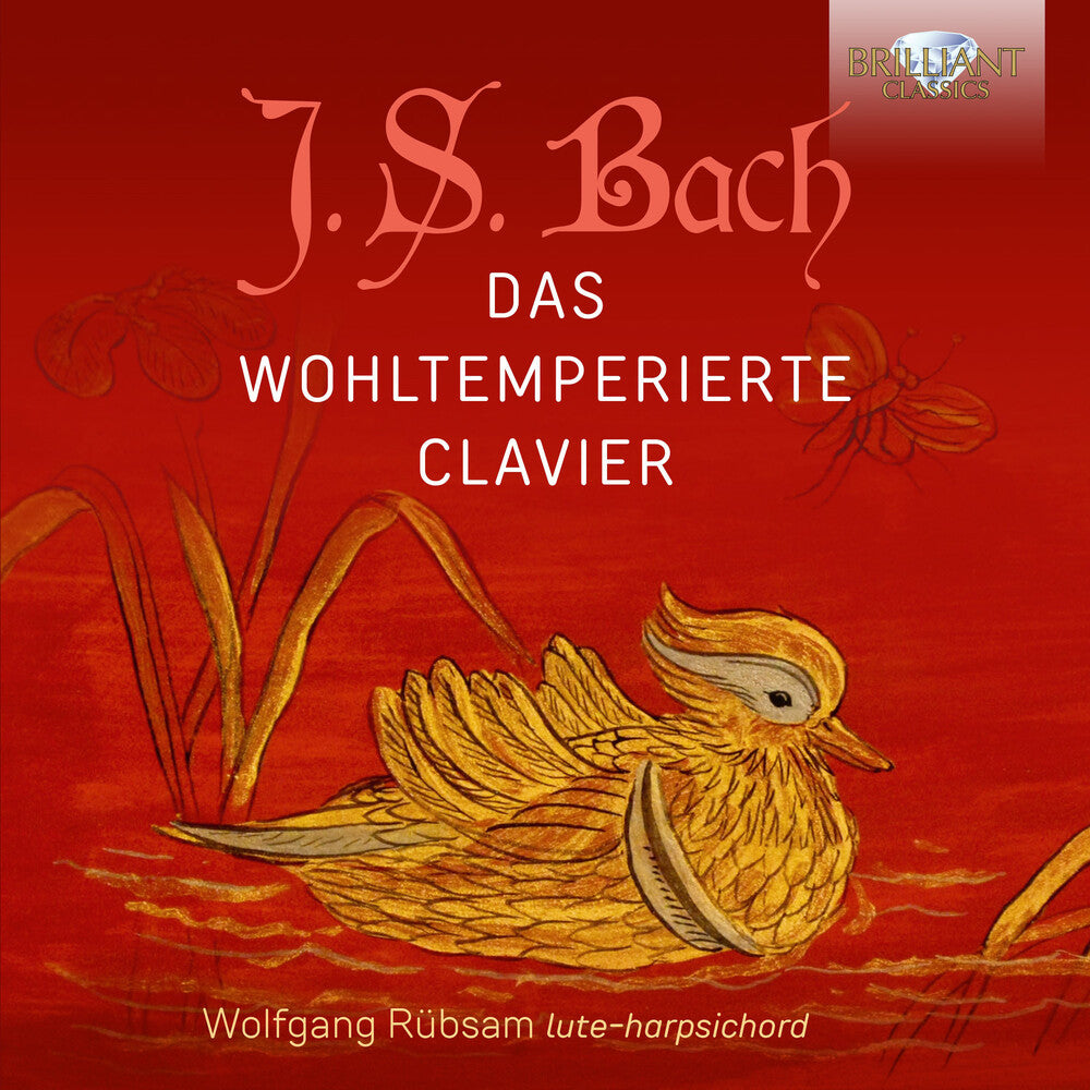 the album cover for J Bach .S. / Rubsam - Das Wohltemperierte Clavier