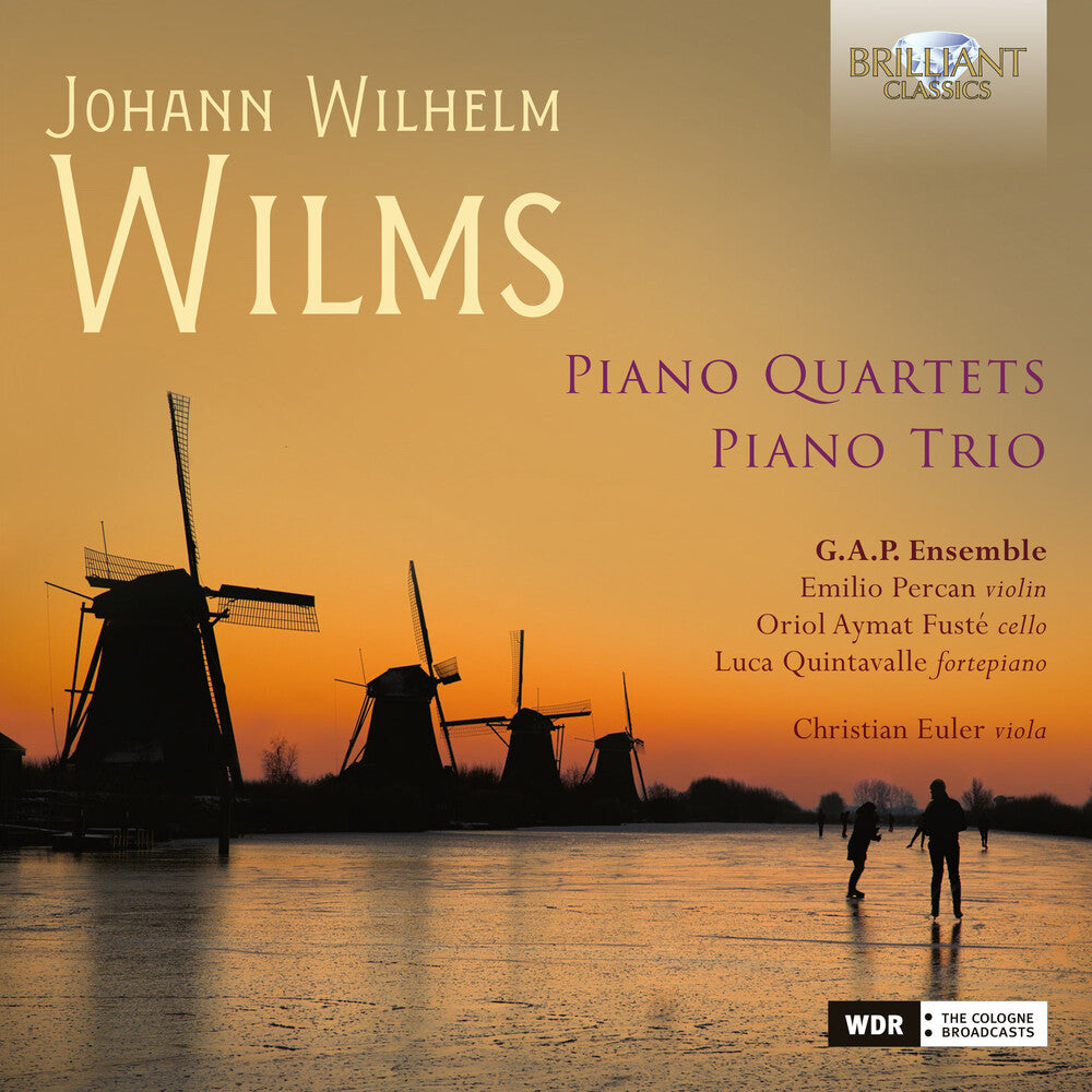the album cover for Wilms / G.A.P. Ensemble - Piano Quartets & Piano Trio