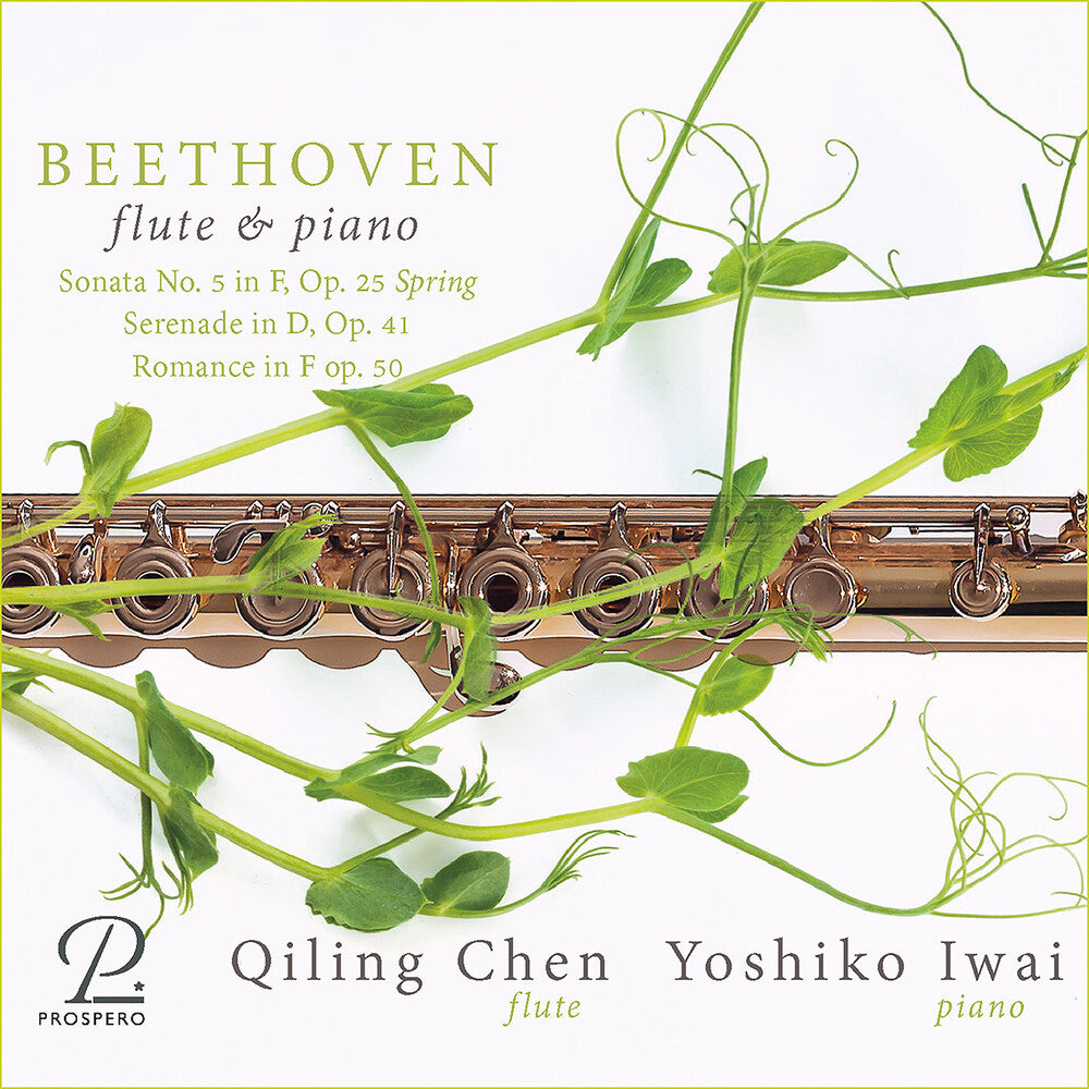 the album cover for L Beethoven .V. / Chen - Fruhlingssonate Fur Flote