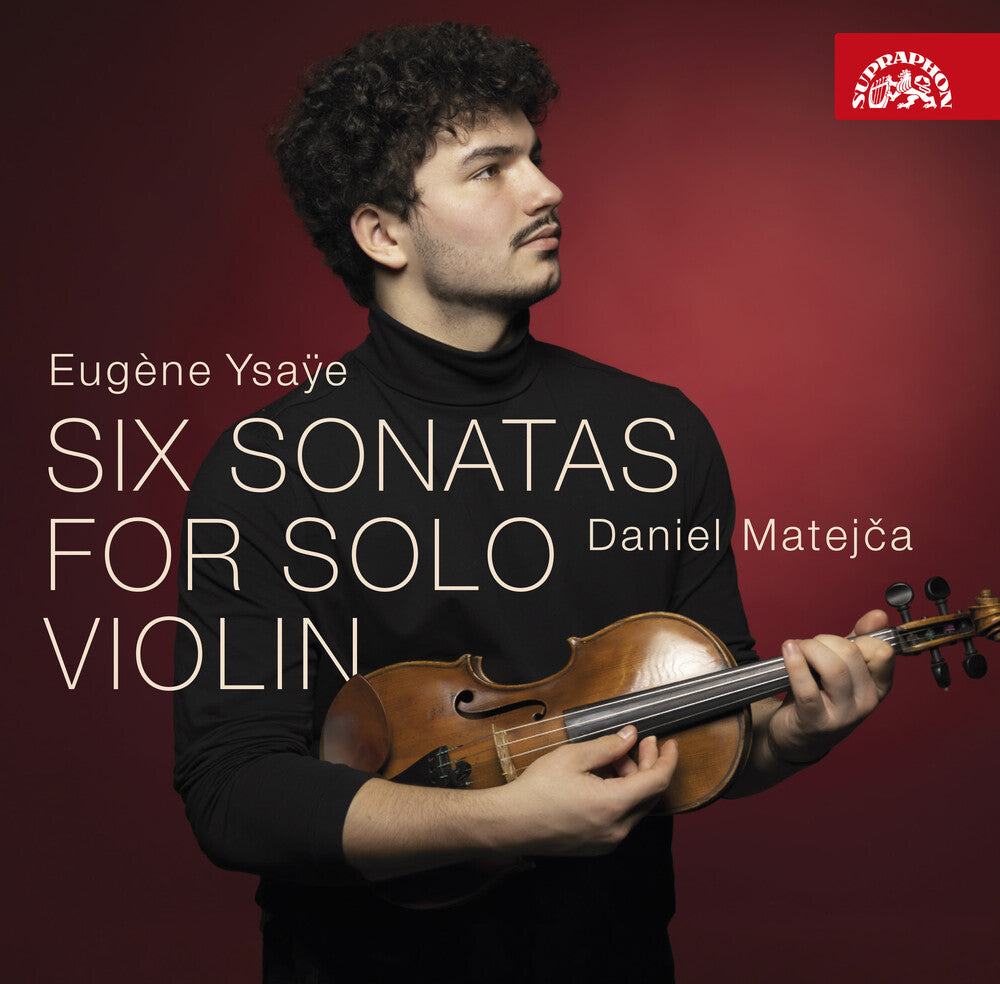 the album cover for Vorosova / Ysaye / Matejca, Daniel - Six Sonatas for Solo Violin