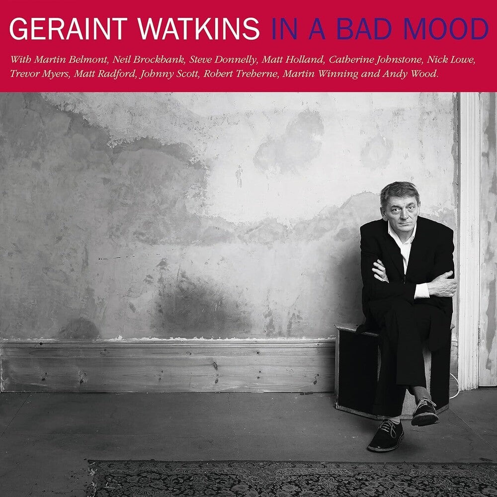 the album cover for Geraint Watkins - In A Bad Mood