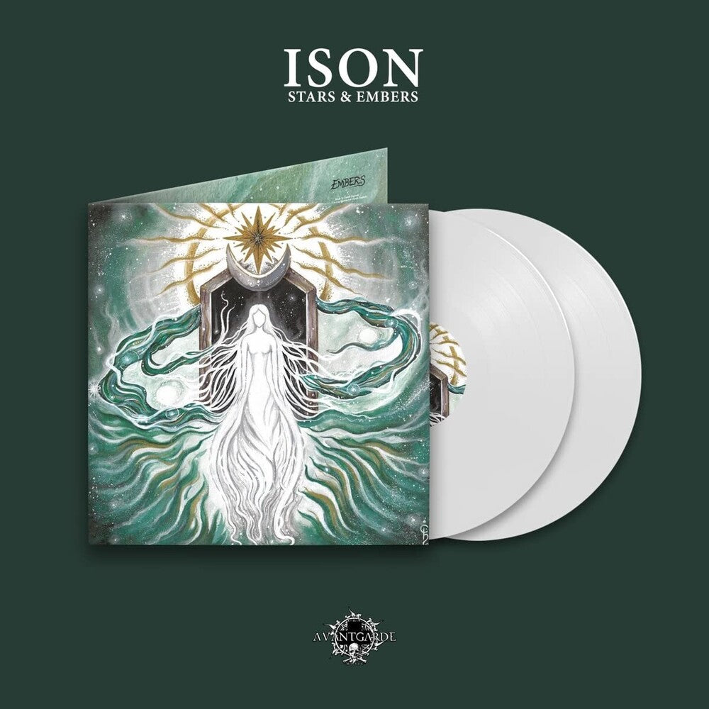 the album cover for Ison - Stars & Embers
