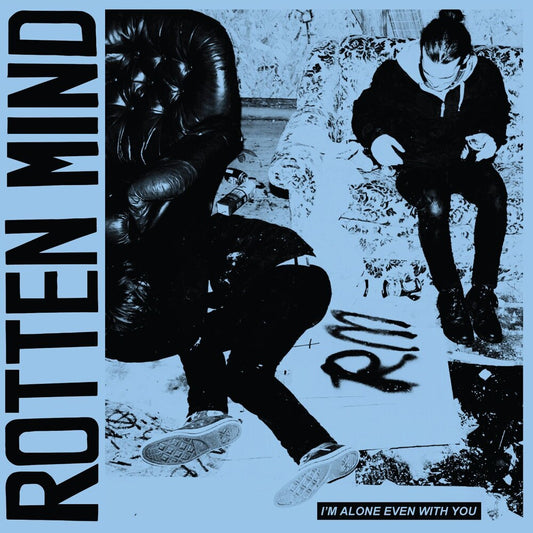 the album cover for Rotten Mind - I'm Alone Even With You [Colored Vinyl] (Red) (Wht)