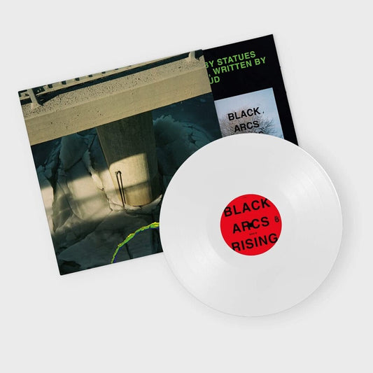 the album cover for Statues - Black Arcs Rising [Colored Vinyl] (Wht)