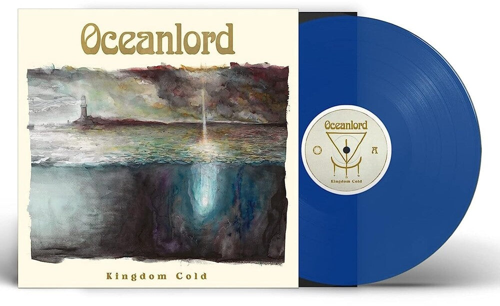 the album cover for Oceanlord - Kingdom Cold - Translucent Blue (Blue) [Colored Vinyl]