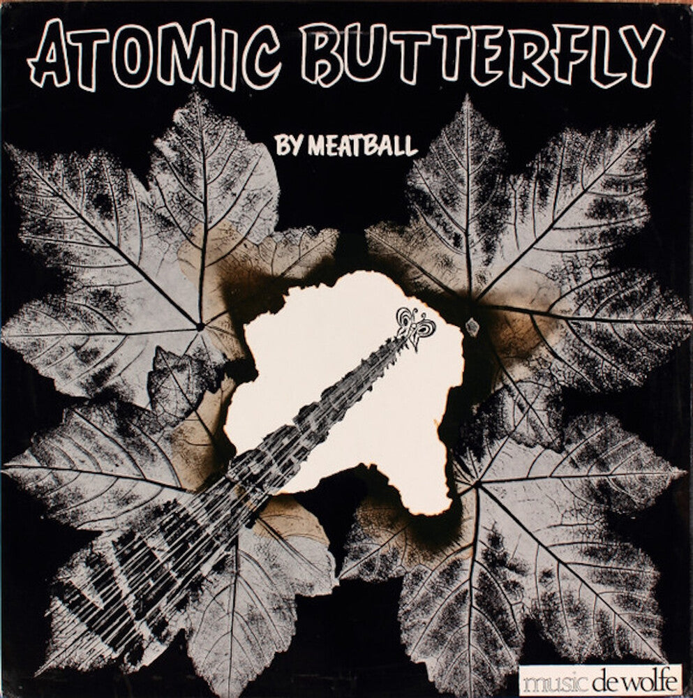 the album cover for Meatball - Atomic Butterfly - Ruby Pearl [Clear Vinyl] [Deluxe] (Ruby)