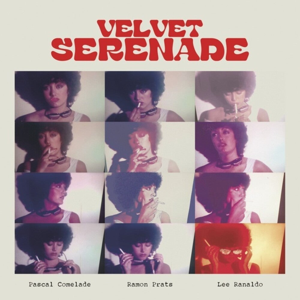 the album cover for Pascal Comelade  / Ranaldo,Lee / Prats,Ramon - Velvet Serenade