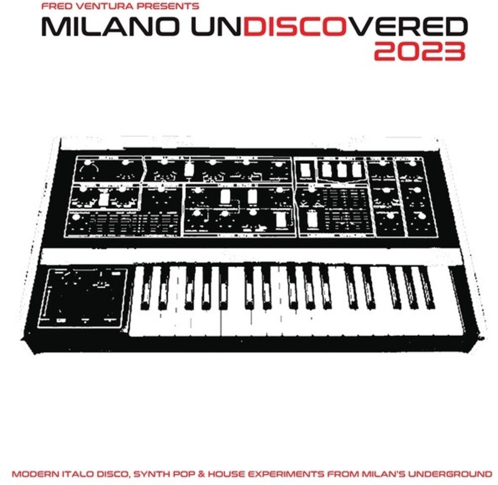 the album cover for Fred Ventura Presents Milano Undiscovered / Var - Fred Ventura Presents Milano Undiscovered / Var