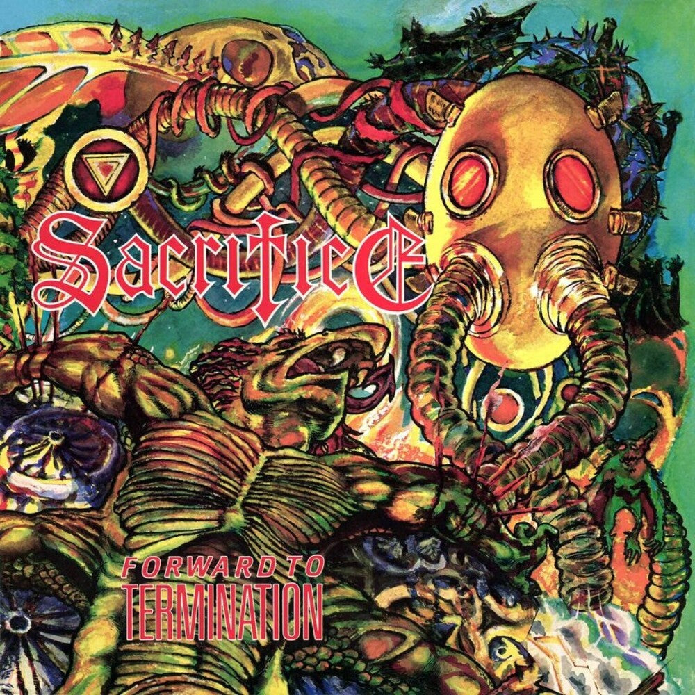 the album cover for Sacrifice - Forward To Termination [Limited Edition] (Post) (Phot) [Reissue]