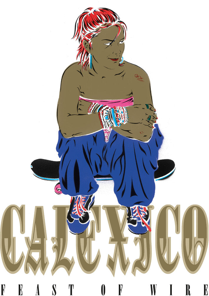 the album cover for Calexico - Feast of Wire: 20th Anniversary Deluxe Edition [2CD]