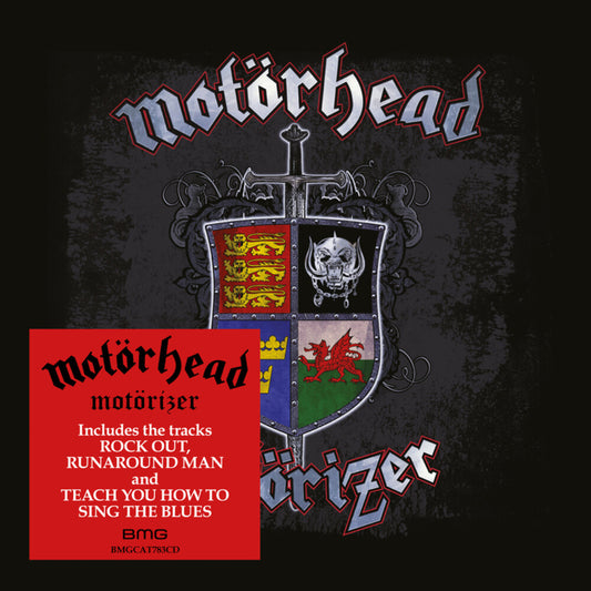 the album cover for Motörhead - Motorizer
