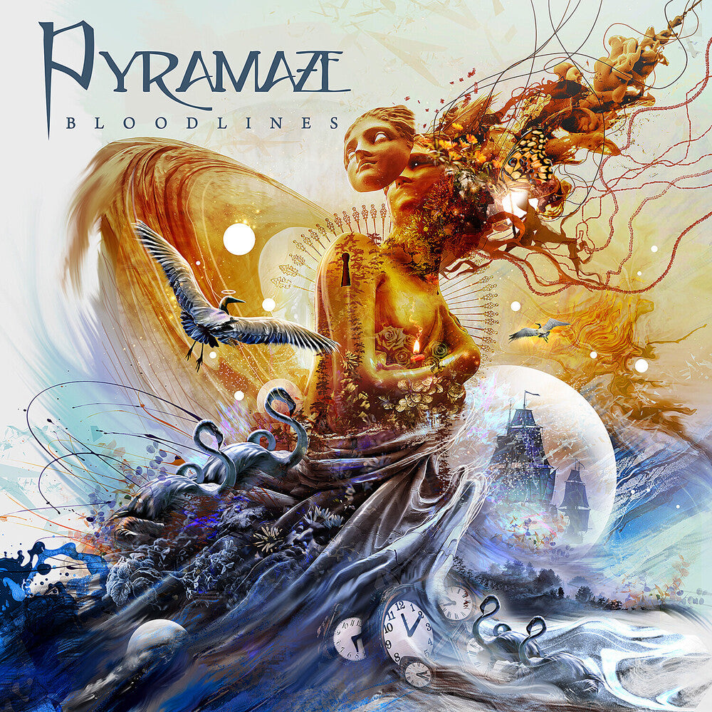 the album cover for Pyramaze - Bloodlines [Digipak]