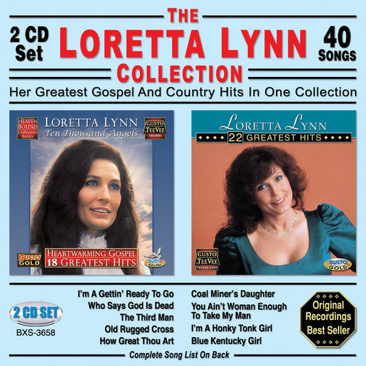 the album cover for Loretta Lynn - 2 Cd: 40 Best Of Must Have Hits