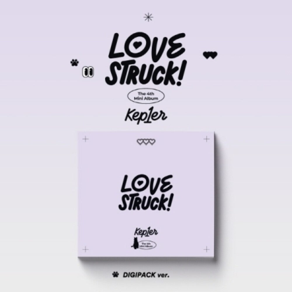 the album cover for Kep1er - Lovestruck (Post) (Phob) (Phot) [Digipak] (Asia)