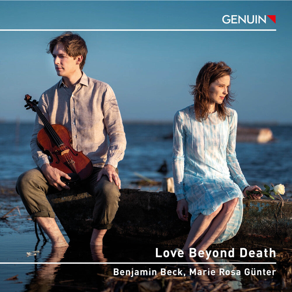 the album cover for Britten / Leclair / Prokofiev - Love Beyond Death
